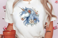 Whimsical Unicorn Clipart Sublimation Product Image 2