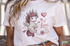 Whimsical Unicorn Clipart Product Image 5