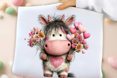 Whimsical Unicorn Clipart Png Product Image 2