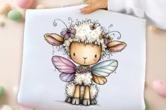 Whimsical Unicorn Day Sheep Clipart Product Image 2