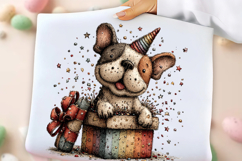 Whimsical Unicorn Dogs Clipart Product Image 2