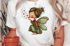 whimsical Valentin fairy clipart Product Image 3