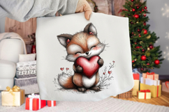 Whimsical Valentine Animal Clipart Product Image 2