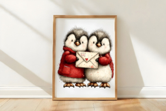 Whimsical Valentine Animal Couples Clipart Product Image 3