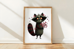 Whimsical Valentine Animals Clipart Product Image 3