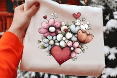 Whimsical Valentine Clipart Product Image 2