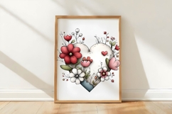 Whimsical Valentine Clipart Product Image 3