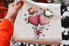 Whimsical Valentine Clipart Product Image 2