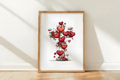 Whimsical Valentine Cross Clipart Product Image 3