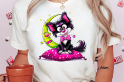 Whimsical Valentine Luna Dog Sublimation Clipart Product Image 2