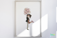 Whimsical Valentine’s Day Clipart Product Image 2