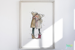 Whimsical Valentine’s Day Clipart Product Image 2