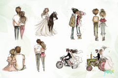 Whimsical Valentine's Day Clipart Product Image 5