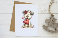 Whimsical valentines day clipart Product Image 2