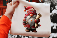 Whimsical Valentines Gnome Clipart Product Image 2