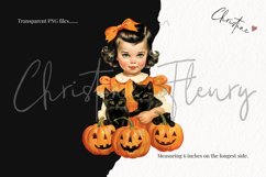 Whimsical Vintage Girls Clipart Product Image 3