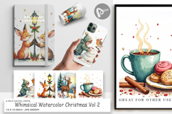 Whimsical Christmas Digital Paper Product Image 1