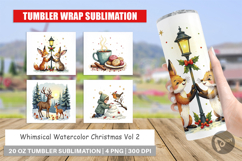 Whimsical Christmas Tumbler Product Image 1