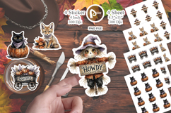 Western Autumn Animals Sticker Product Image 1
