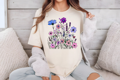 Whimsical Wildflower Clipart Product Image 2