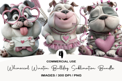 Whimsical Winston Bulldog Sublimation Product Image 1