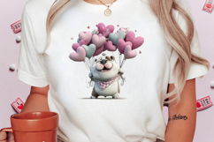 Whimsical Winston Bulldog Sublimation Product Image 2