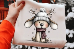 Whimsical Winter Animal Clipart Product Image 2
