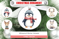 Ornament Winter Animals Product Image 1