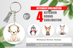 Keychain Winter Animals Product Image 1