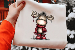 Whimsical Winter Animals Clipart Product Image 2