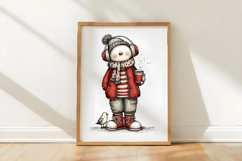 Whimsical Winter Clipart PNG Product Image 3