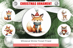 Winter Forest Friends Ornament Product Image 1