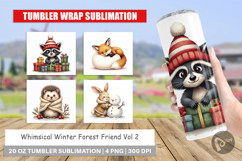 Winter Forest Friends Tumbler Product Image 1