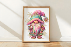 Whimsical Winter Gnome Clipart Product Image 3