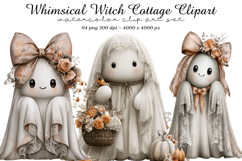 Whimsical Witch Cottage Clipart Product Image 1