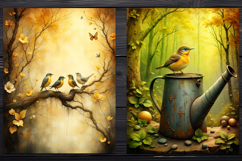 Whimsical Woodland - Birds Scrapbook Papers Product Image 2