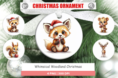 Whimsical Woodland Xmas Ornament Product Image 1