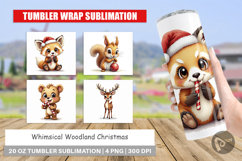 Whimsical Woodland Xmas Tumbler Product Image 1