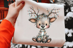 Whimsical Woodland Christmas Clipart Product Image 2
