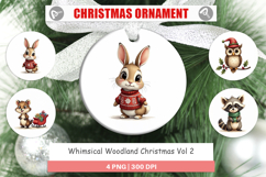 Whimsical Woodland Xmas Ornament Product Image 1