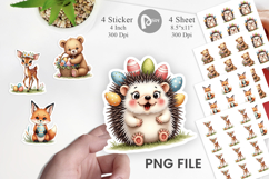 Woodland Friends Easter Sticker Product Image 1