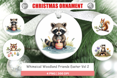 Woodland Friends Easter Ornament Product Image 1