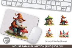 Woodland Gnomes Mouse Pad Product Image 1