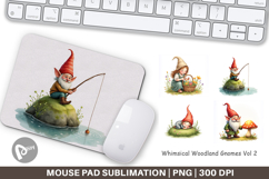 Woodland Gnomes Mouse Pad Product Image 1