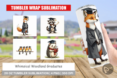 Whimsical Woodland Grad Tumbler Product Image 1