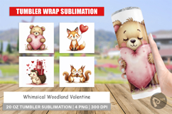 Woodland Valentine Tumbler Product Image 1