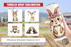 Woodland Valentine Tumbler Product Image 1