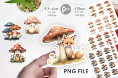 Whimsical Woods Sticker Product Image 1