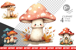 Whimsical Woods Clipart Product Image 1