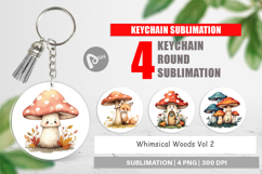 Keychain Whimsical Woods Product Image 1